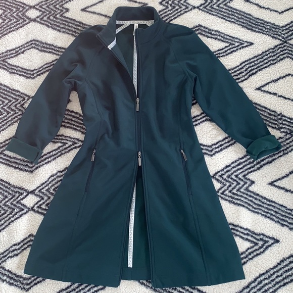 Women’s Jockey Long Softshell Jacket - Green - Small - Picture 1 of 7